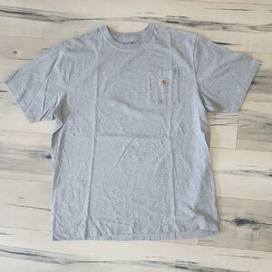 Carhartt Men's Heather Gray Short Sleeve Tee